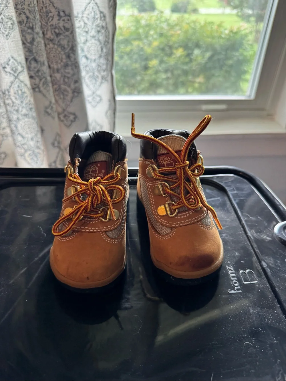 Timberland Kids Wheat Brown Lace-Up Hiking Boots